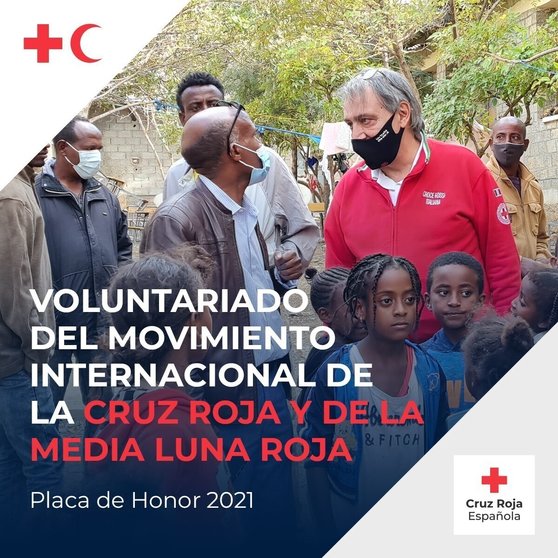 PLACA DE HONOR Día Mundial Cruz Roja 2021
