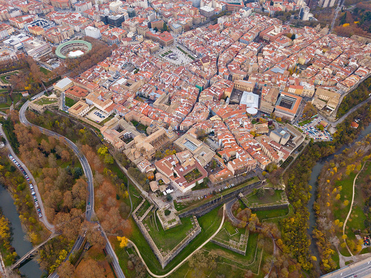 Pamplona vista aérea.
AP